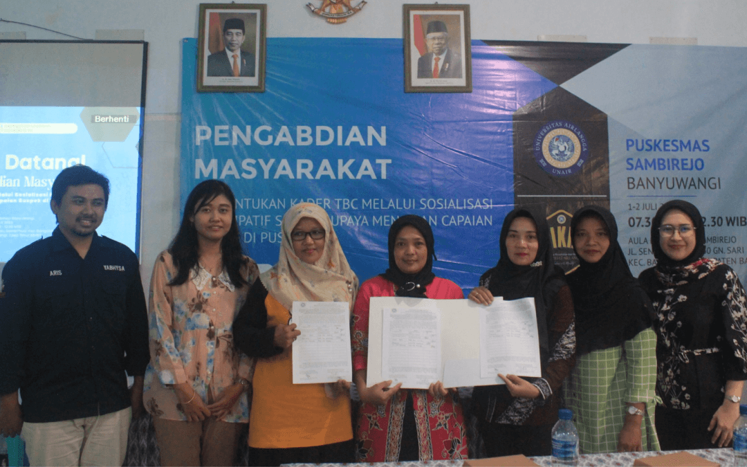 Pengmas SIKIA bersama YABHYSA Banyuwangi Sebarkan Semangat Bebas TBC Lewat Kader Kesehatan Puskesmas di Banyuwangi