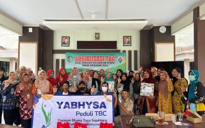 Peringati HKN Ke-60, Yabhysa Banyuwangi Tingkatkan Kepedulian Sesama Dengan Bakti Sosial Kepada Pasien TBC di Kabupaten Banyuwangi